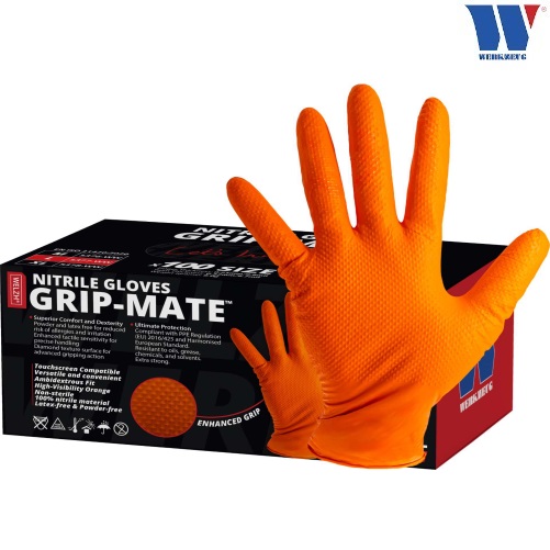 Rukavice Grip-Mate™, veľkosť XL, 100 ks (50 párov), Welzh 5378-WW