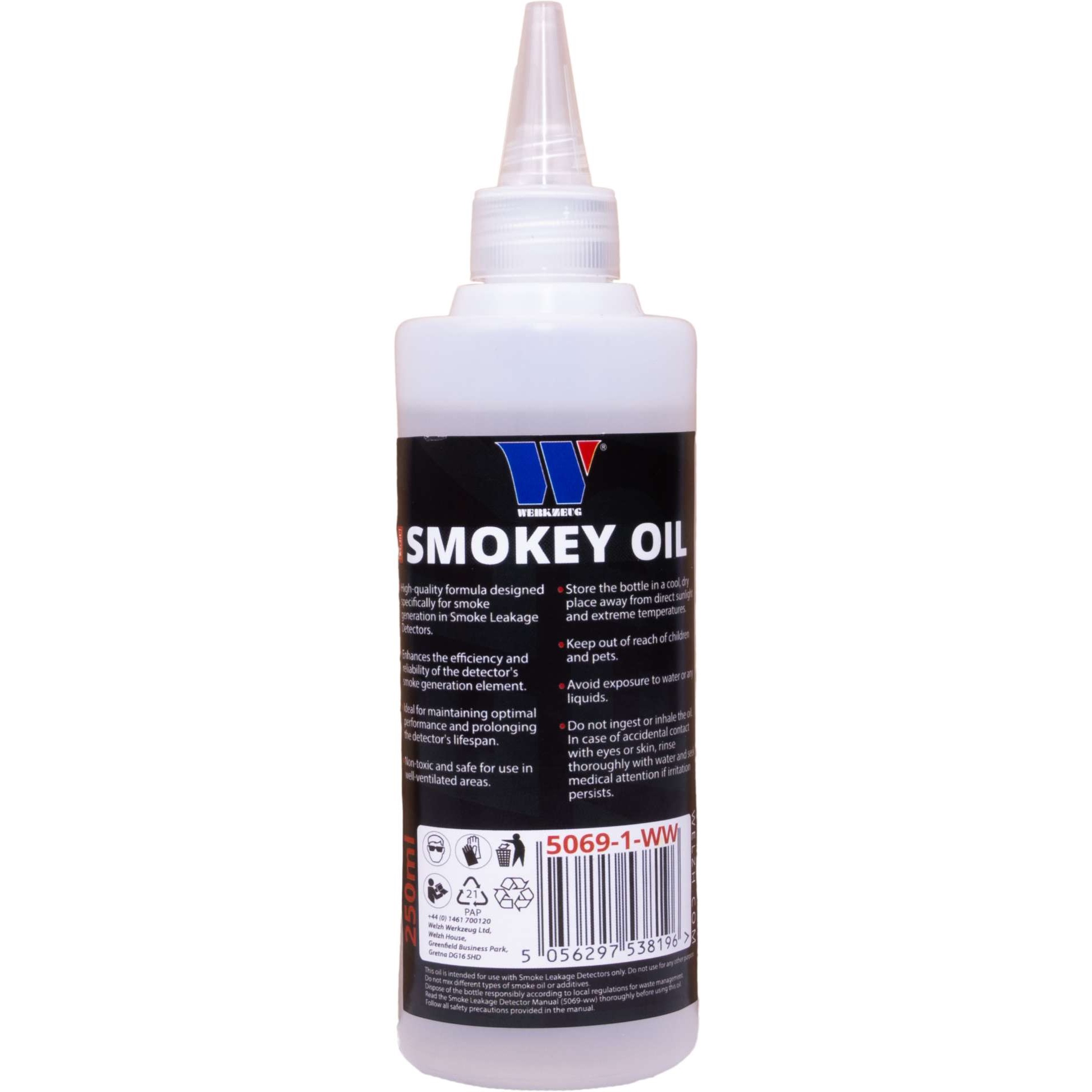 Diagnostický olej Smokey, 250 ml, Welzh 5069-1-WW