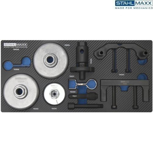 Modul 1/3 - Aretačná sada pre Audi 2.5 l, 4.0 l TFSI, STAHLMAXX 999126A