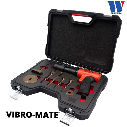 Kladivo pneumatické vibračné Vibration Mate®, s nadstavcami, 9 dielov, Welzh 1070-WW